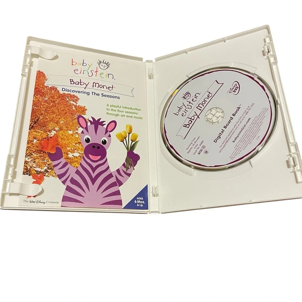 Baby Einstein - Monet And Numbers DVD Set‎